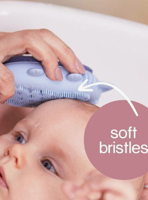 B.Box Soft Bath Brush With Sponge