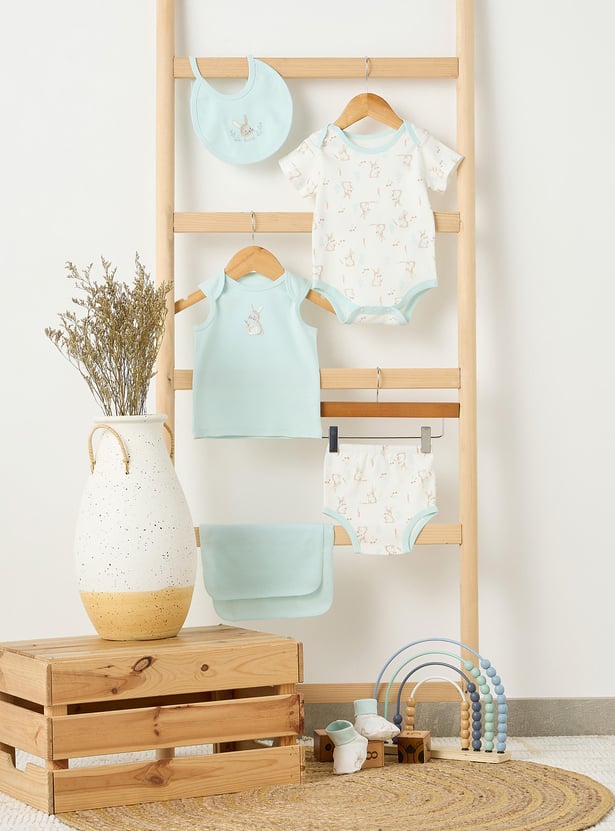 Juniors 7-Piece Printed Clothing Gift Set