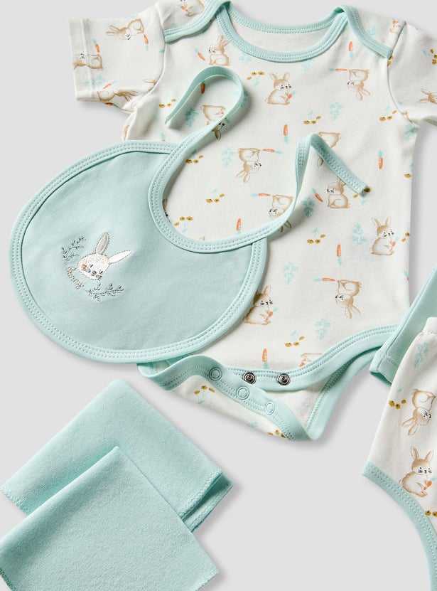 Juniors 7-Piece Printed Clothing Gift Set