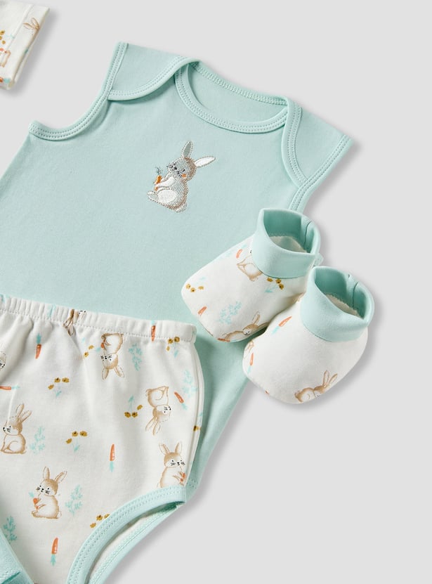 Juniors 7-Piece Printed Clothing Gift Set