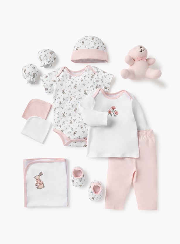 Juniors 11-Piece Printed Clothing Gift Set