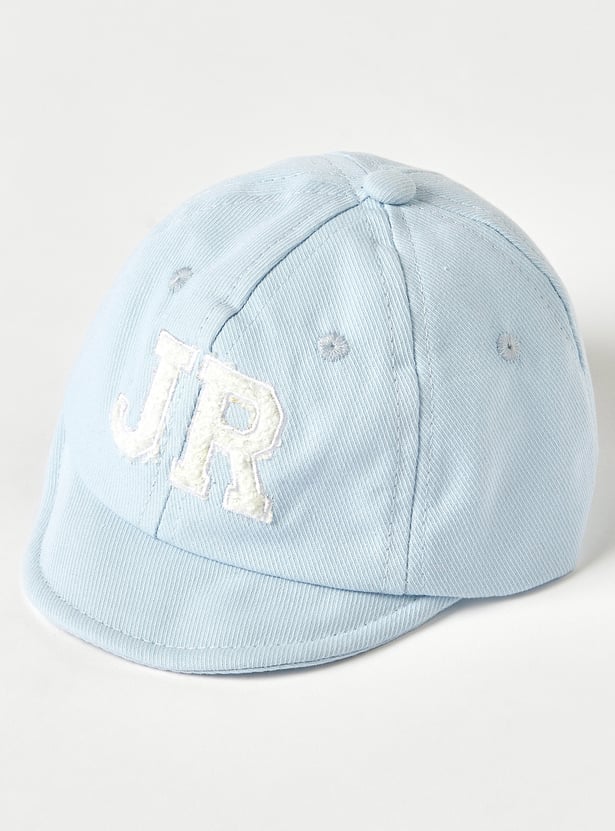 Juniors Embroidered Cap with Loop Strap Closure