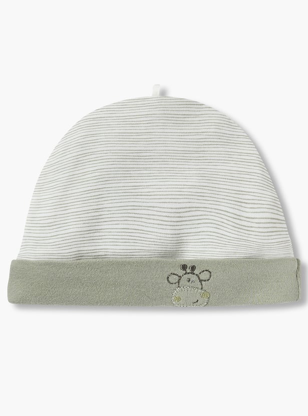 Juniors Striped Beanie