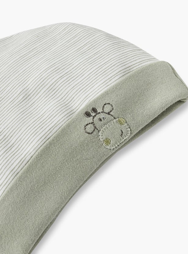 Juniors Striped Beanie