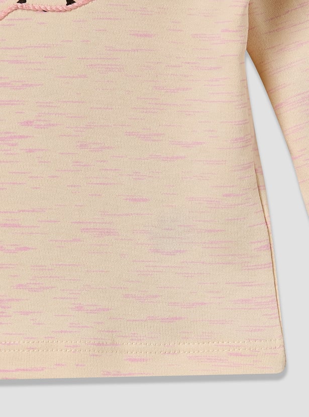 Juniors Printed T-shirt with Pyjamas Set