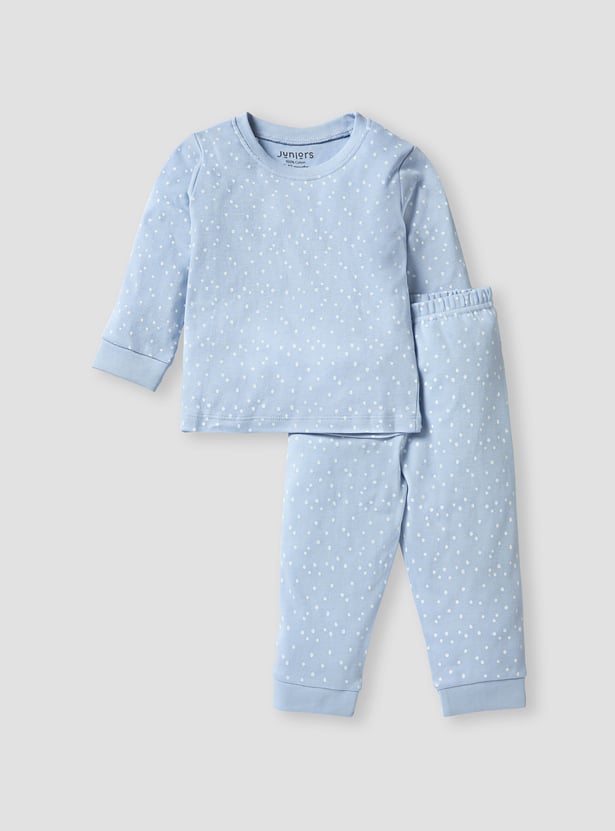 Juniors Printed T-shirt and Pyjamas - Set of 3