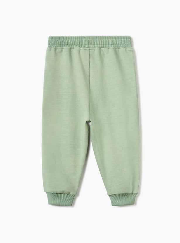 Juniors Solid Joggers with Drawstring Closure and Pockets