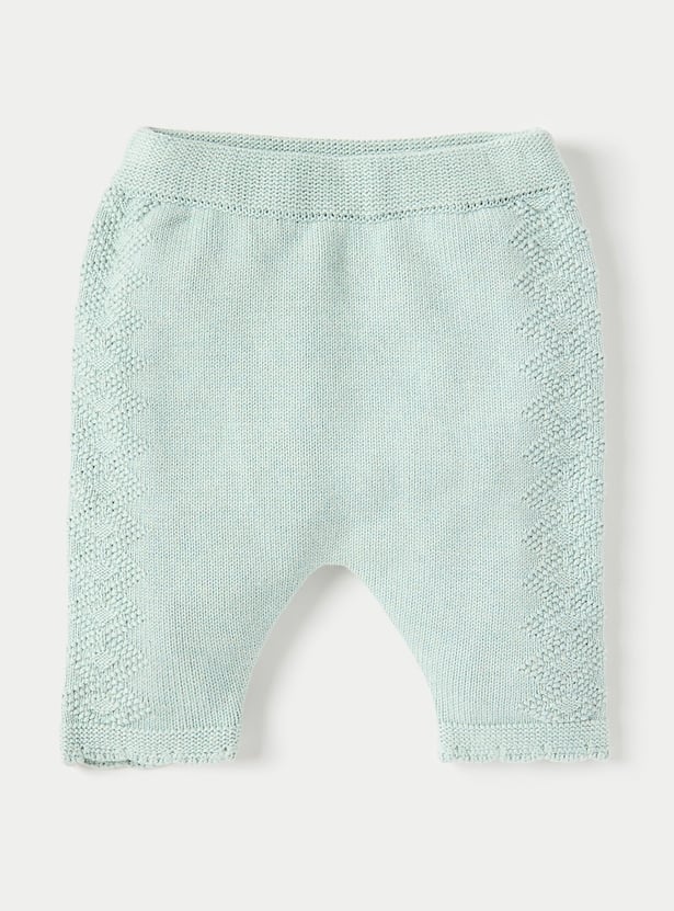 Juniors Bunny Textured Sweater and Elasticated Pyjama Set