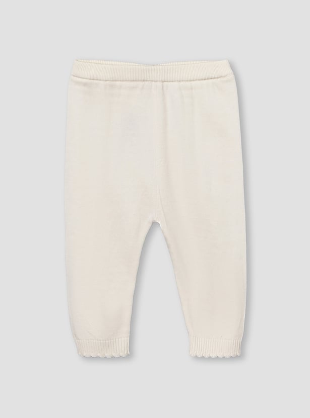 Juniors Embroidered Sweater with Pants Set