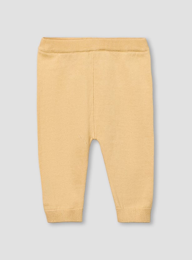 Juniors Bunny Embroidered Sweater with Pants Set