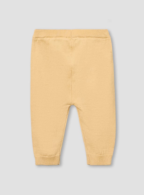 Juniors Bunny Embroidered Sweater with Pants Set