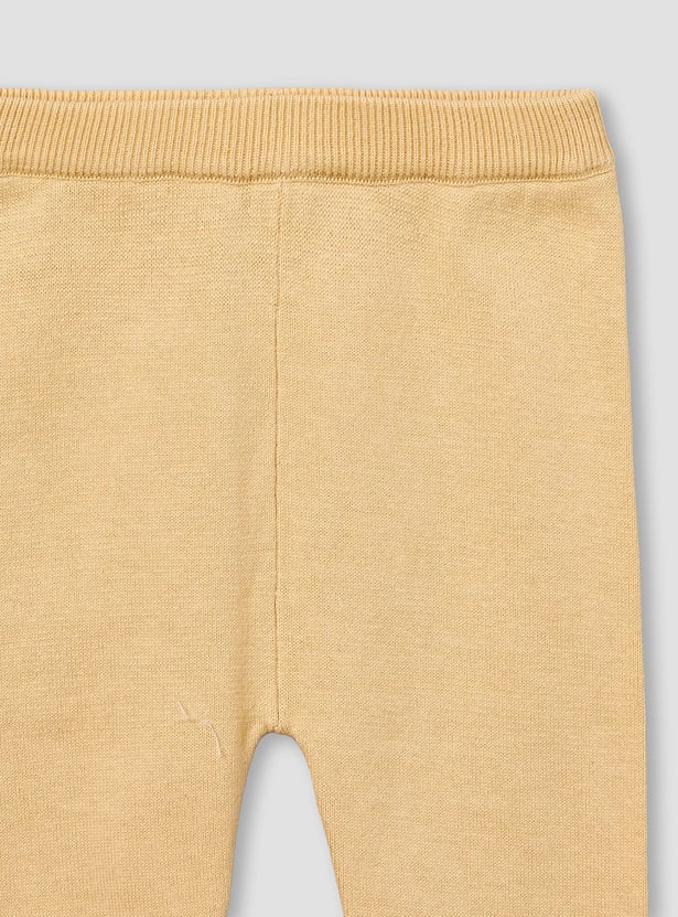 Juniors Bunny Embroidered Sweater with Pants Set