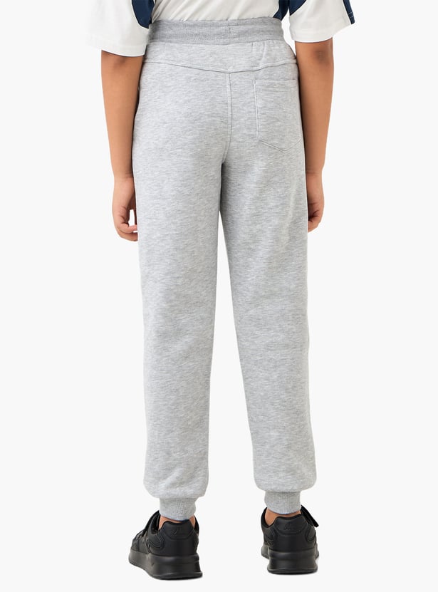 Kappa Logo Print Joggers with Pockets