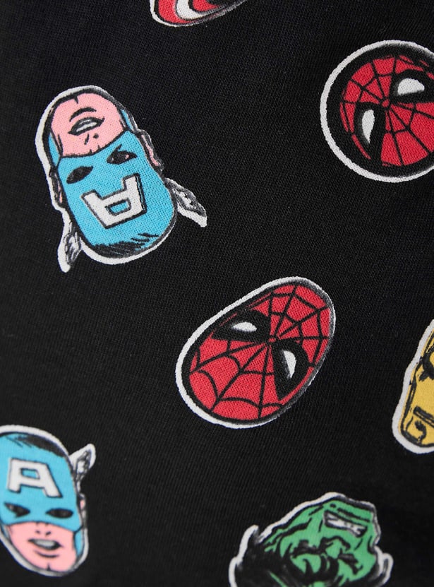 Juniors Avengers Printed Sleeveless Vest - Set of 3