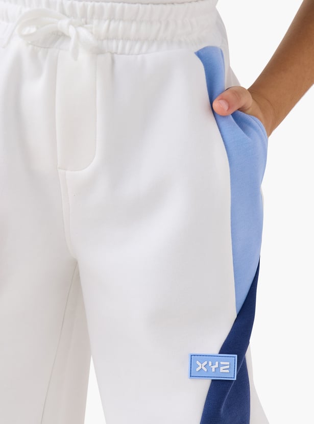 Juniors Colourblock Joggers with Pockets