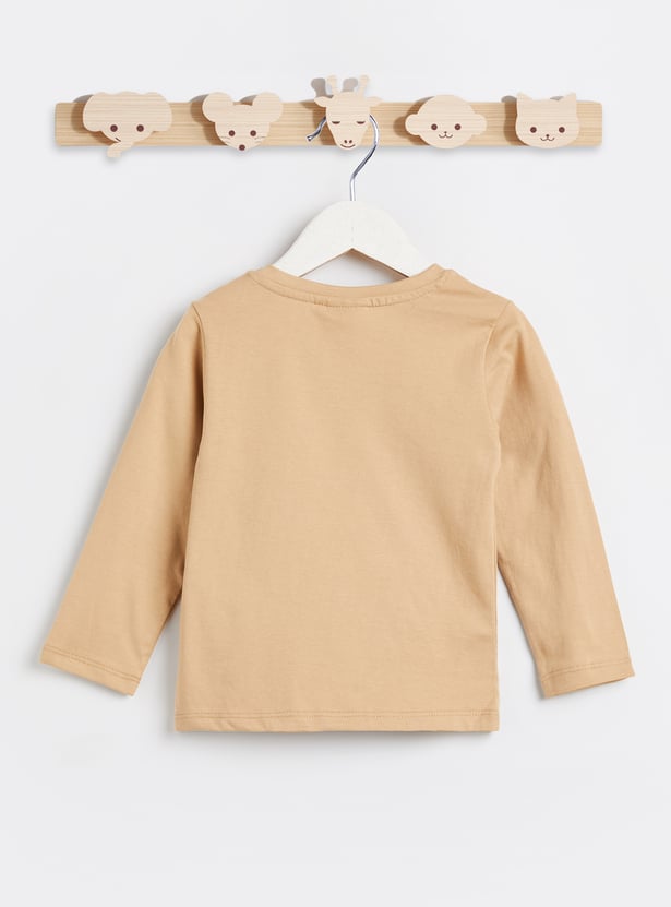 Juniors 3 Piece Applique T-shirt with Joggers Set