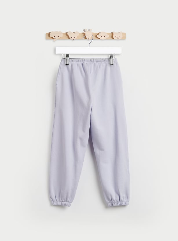 Stitch Print Sweatshirt and Joggers Set