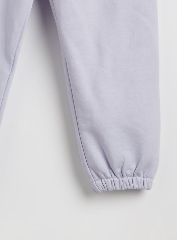 Stitch Print Sweatshirt and Joggers Set