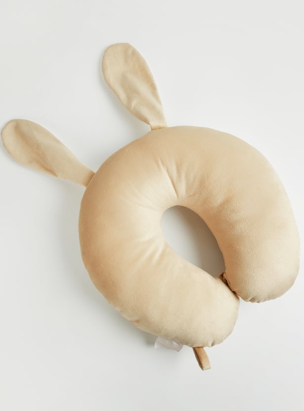 Juniors Bunny Applique Neck Pillow