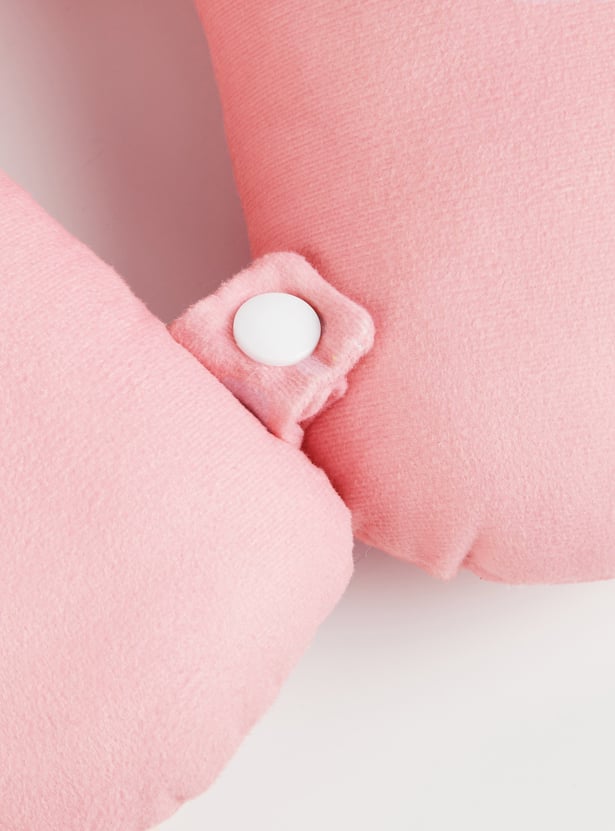 Juniors Pig Applique Neck Pillow