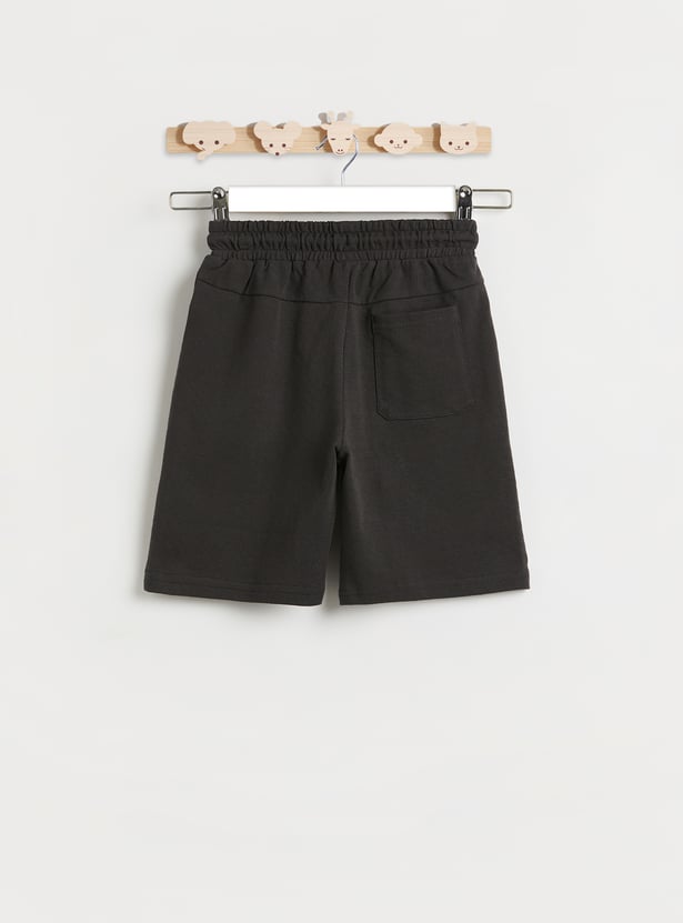 Juniors Embroidered Shirt And Shorts Set