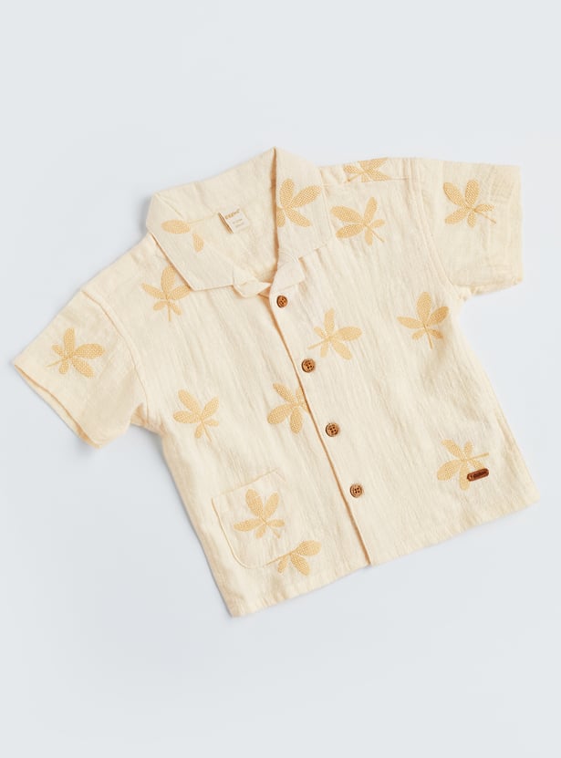 Giggles Embroidered Shirt