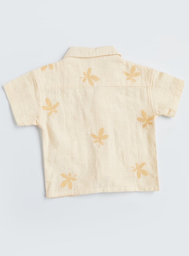 Giggles Embroidered Shirt