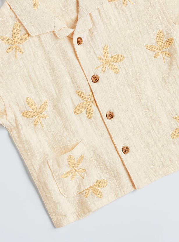 Giggles Embroidered Shirt
