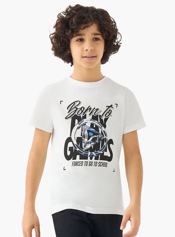 Juniors Graphic Print T-shirt
