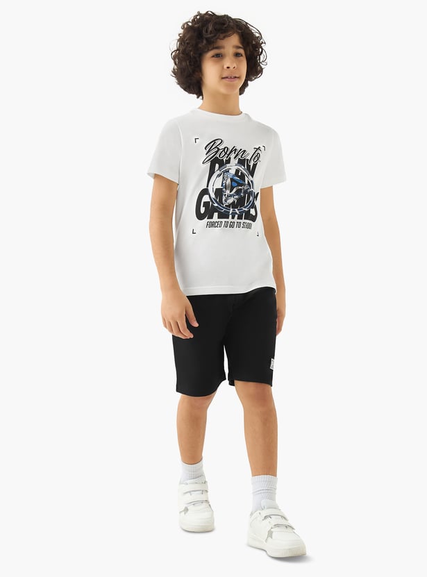 Juniors Graphic Print T-shirt