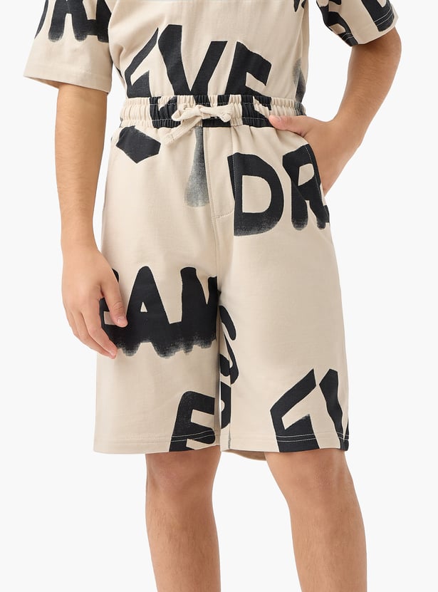 Juniors Printed Shorts
