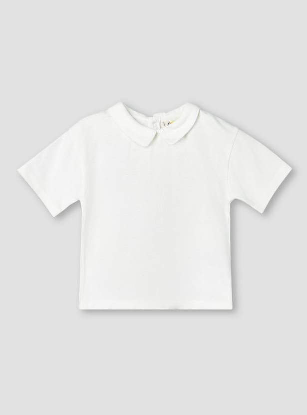 Juniors Lion Print T-shirt and Dungaree Set