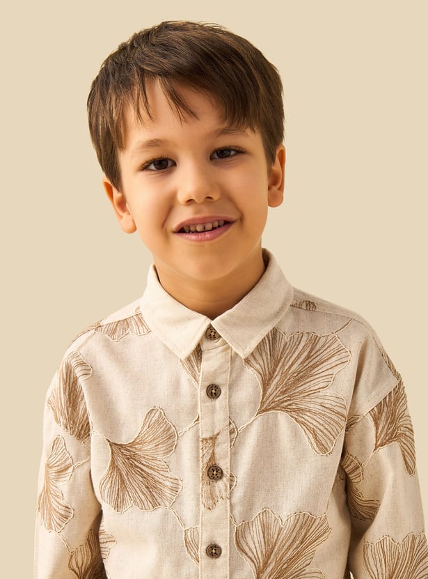 Juniors Embroidered Shirt