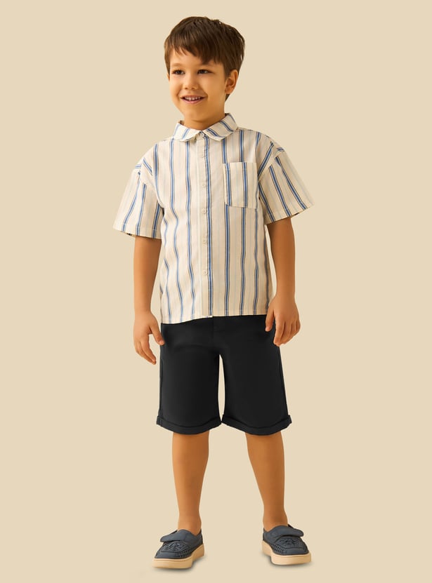 Juniors Striped Shirt