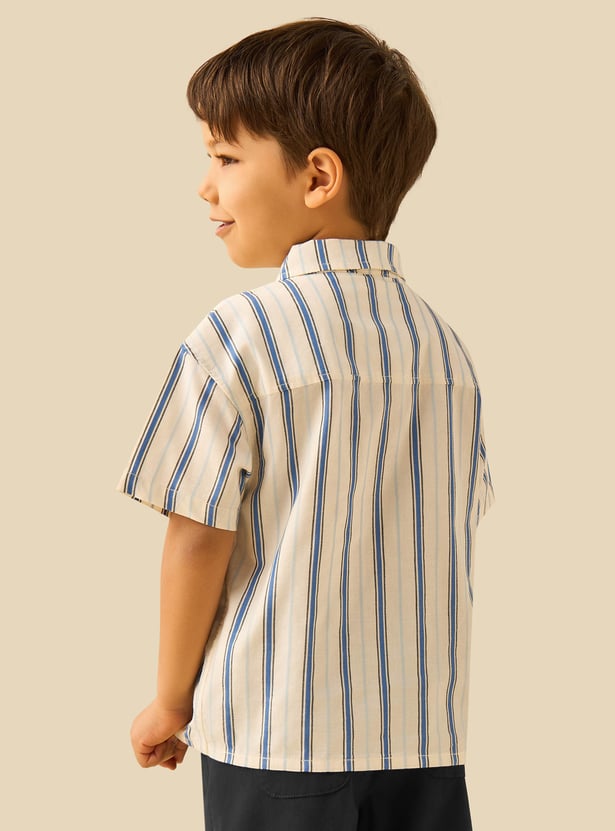 Juniors Striped Shirt