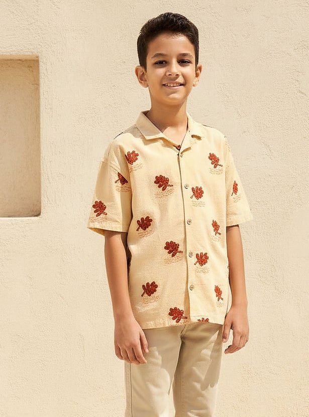 Juniors Embroidered Shirt