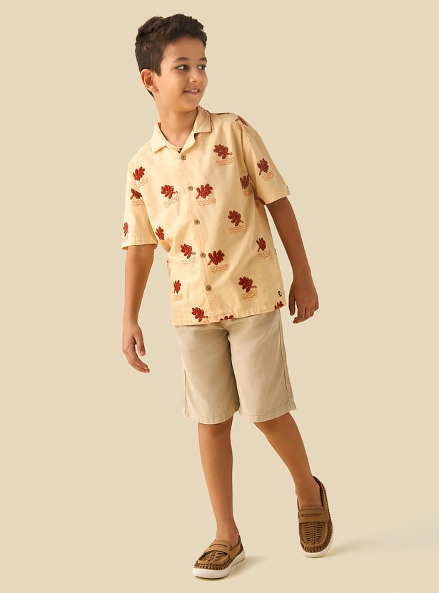 Juniors Embroidered Shirt