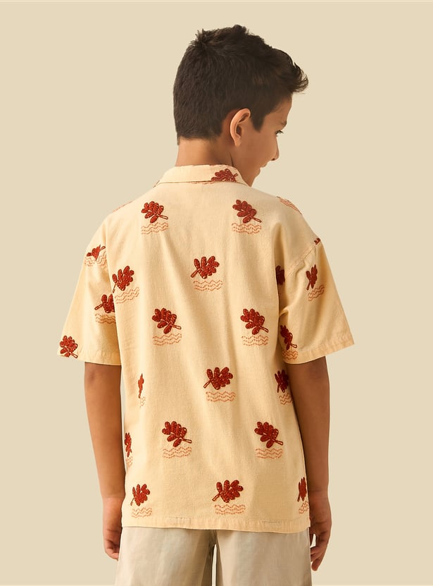 Juniors Embroidered Shirt