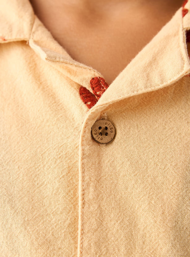 Juniors Embroidered Shirt