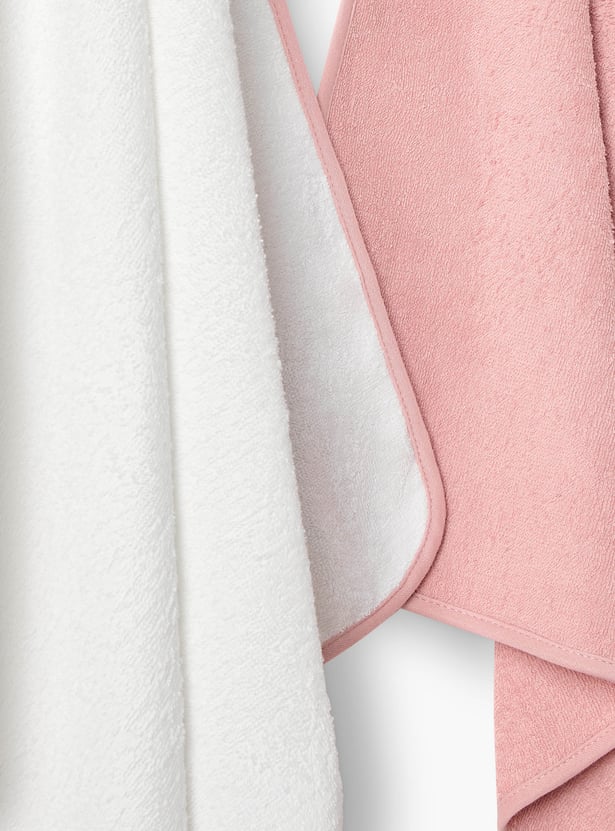 Juniors Butterfly Hooded Towel - Set of 2 - 75x75 cm