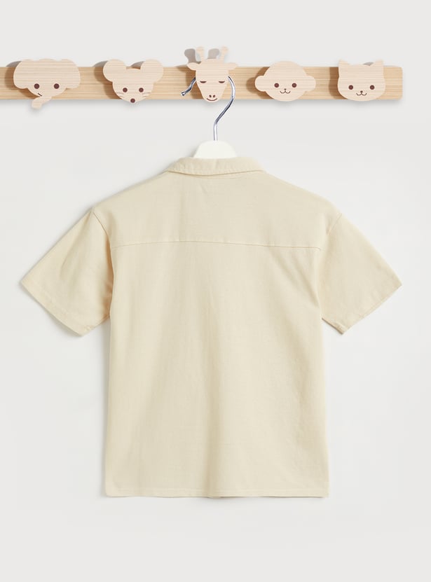 Juniors Embroidered Shirt