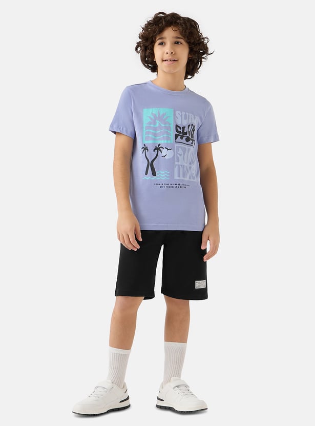 Juniors Graphic Print T-shirt