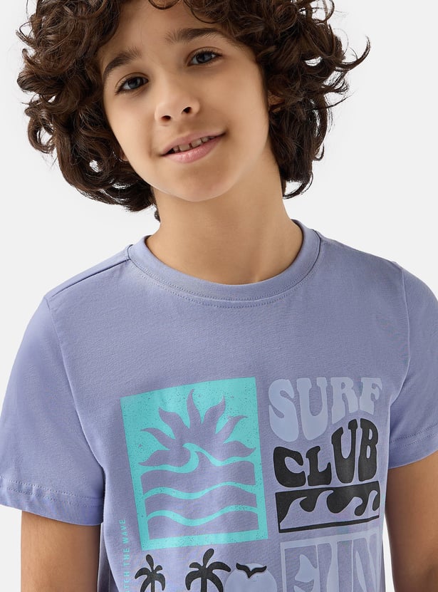 Juniors Graphic Print T-shirt