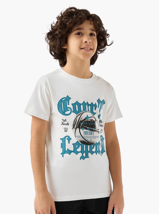Juniors Graphic Print T-shirt