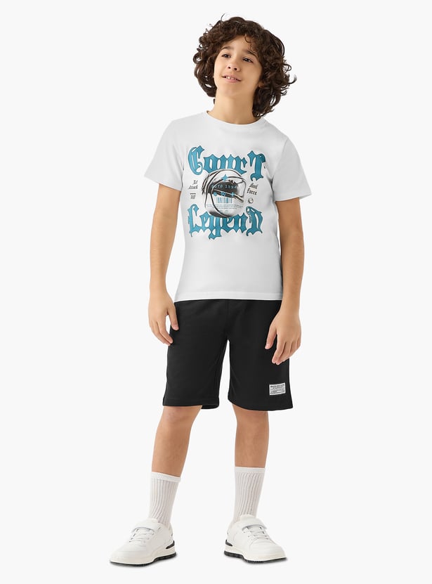 Juniors Graphic Print T-shirt