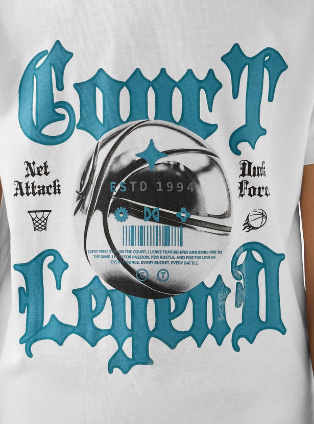 Juniors Graphic Print T-shirt