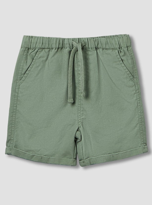 Giggles Floral Embroidered Shirt and Shorts Set