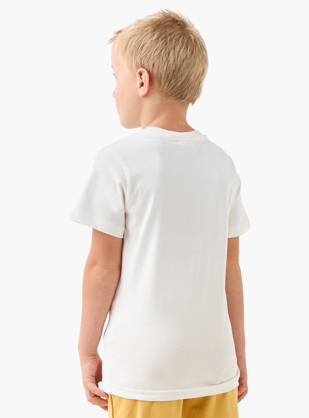 Juniors Dinosaur Print T-shirt