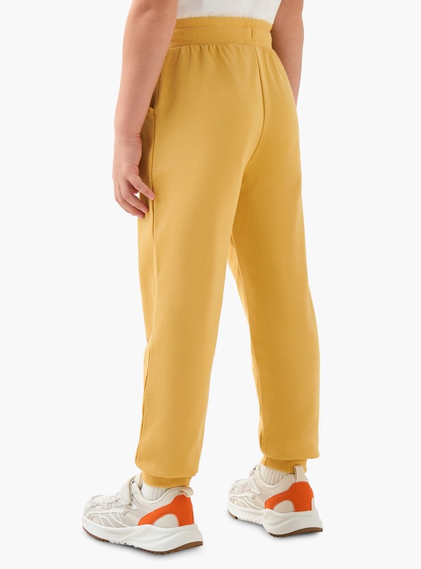 Juniors Solid Joggers with Pockets