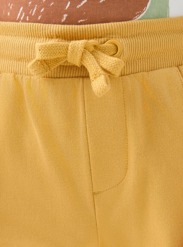 Juniors Solid Joggers with Pockets